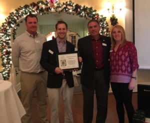 [left to right]: Craig Sandstrum, Shawn Kuehner, Randy Hofer and Brittany Zachrich