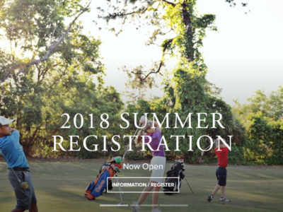 2018 Summer Registration Now Open