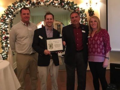 [left to right]: Craig Sandstrum, Shawn Kuehner, Randy Hofer and Brittany Zachrich